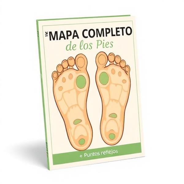 Mapa Completo de los Pies + Puntos Reflejos Detallados